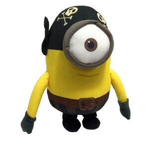Toy Factory Pirate Despicable Me 10" Minion One Eye Minions Plush
